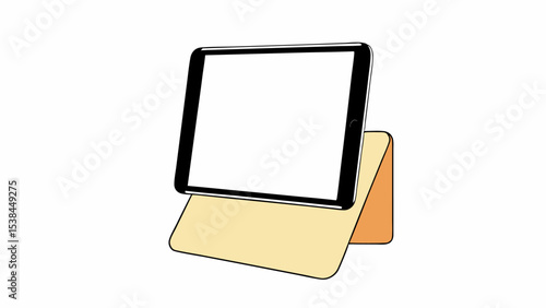 Tablet in Stand