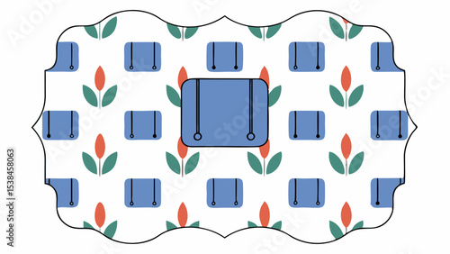 Mid Century Modern Swing Set Pattern