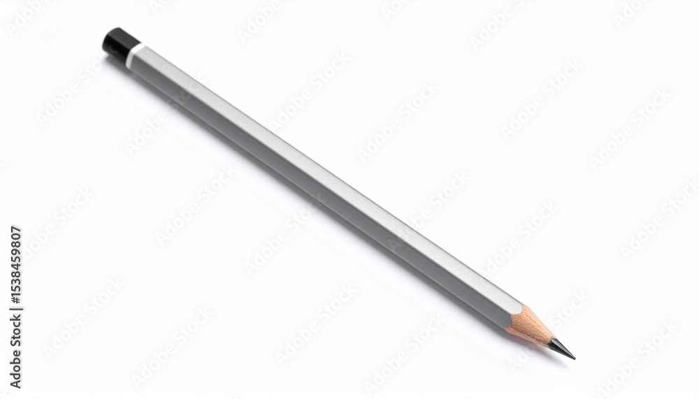 pencil on white background pencil on white background
