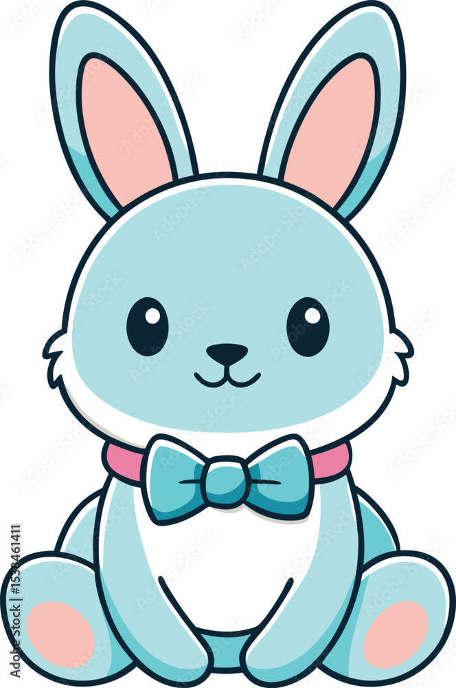 Obraz premium rabbit cartoon fun cute