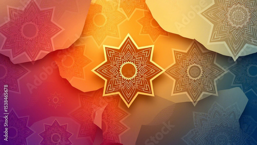 abstract star background