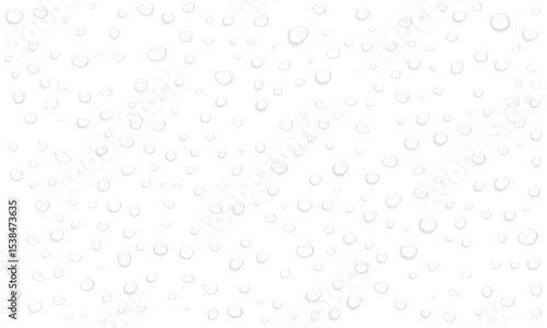 Realistic water drops. PNG drops, condensation on the window, transparent water drop. Abstract water drops, bubbles on transparent background, digital liquid design, Stock royalty free
