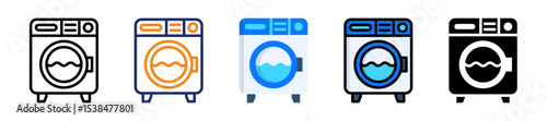 Washing Machine Multiplye Style Icon