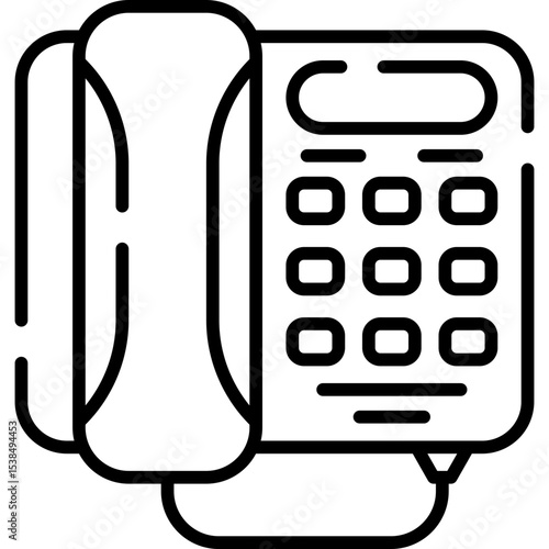 Telephone Line Icon