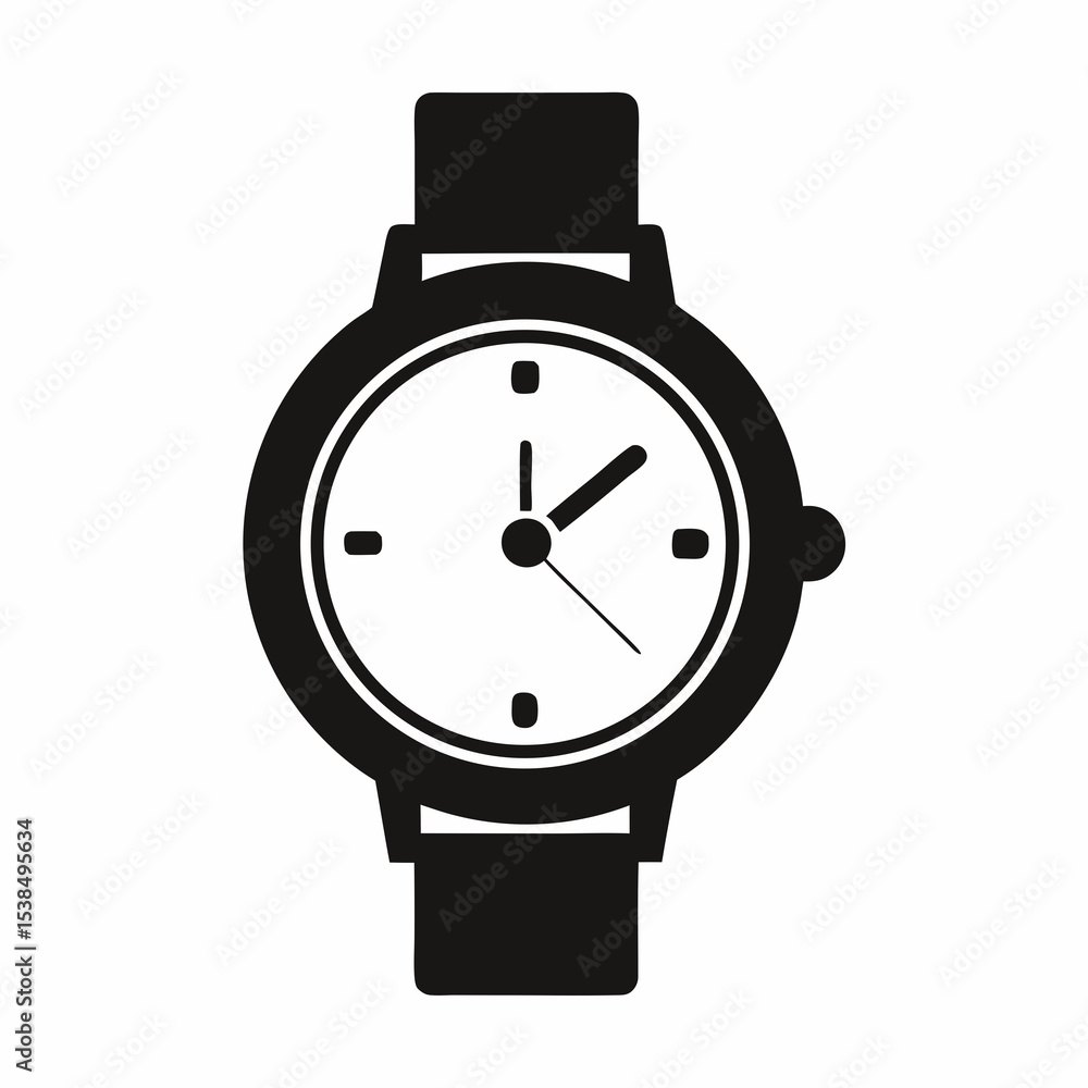 black and white watch black and white watch