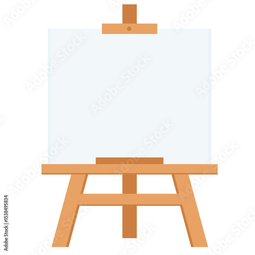 Canvas vector. Painting canvas vector
