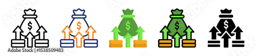 Profit Growth Multyple Style Icon