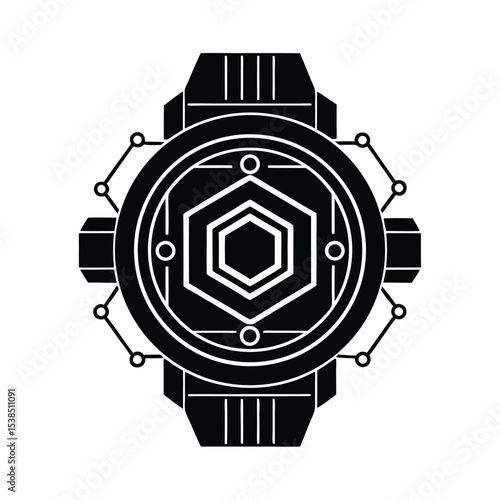 Quartz Infused Digital Watch Interface