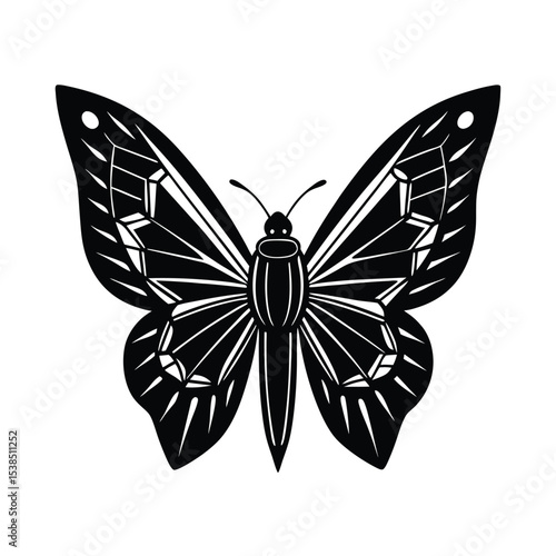 Quartz Wings on Enchanted Butterfly