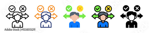 Decision Making  Multyple Style Icon