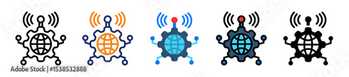 Autonomous Systems Multyple Style Icon
