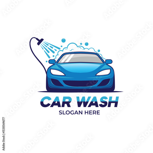 Car Wash Service Logo