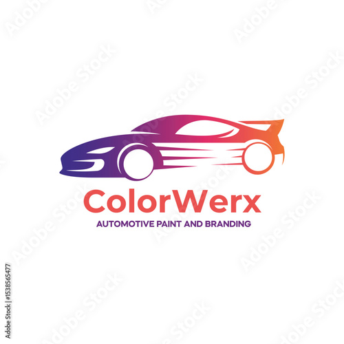 Automotive Paint and Car Branding Logo