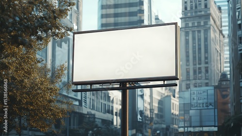 Wallpaper Mural blank billboard on the street Torontodigital.ca