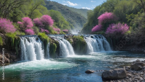 Scenic Views of Cibecue Falls and the Salt River Area