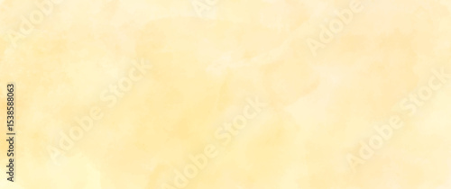 Vector watercolor texture on old paper. Vintage vector illustration for background. Hand drawn beige abstract template for design. Empty blank.