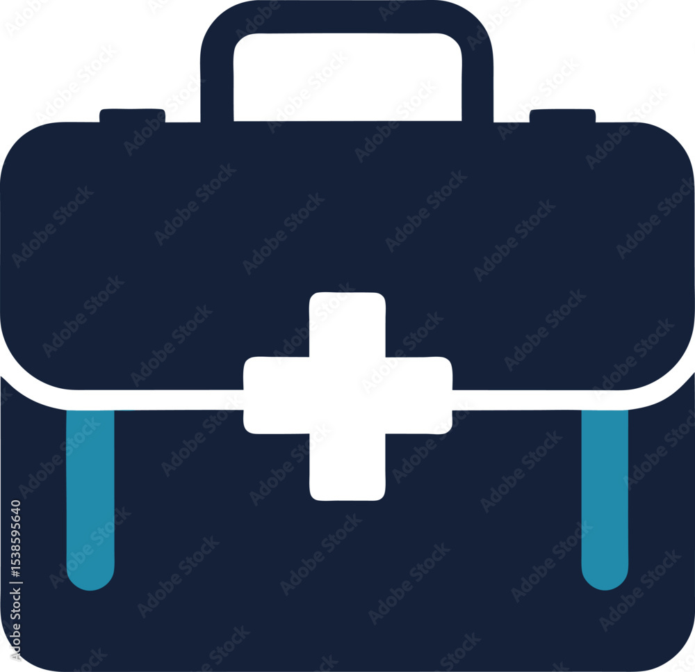 Fototapeta premium first aid kit icon