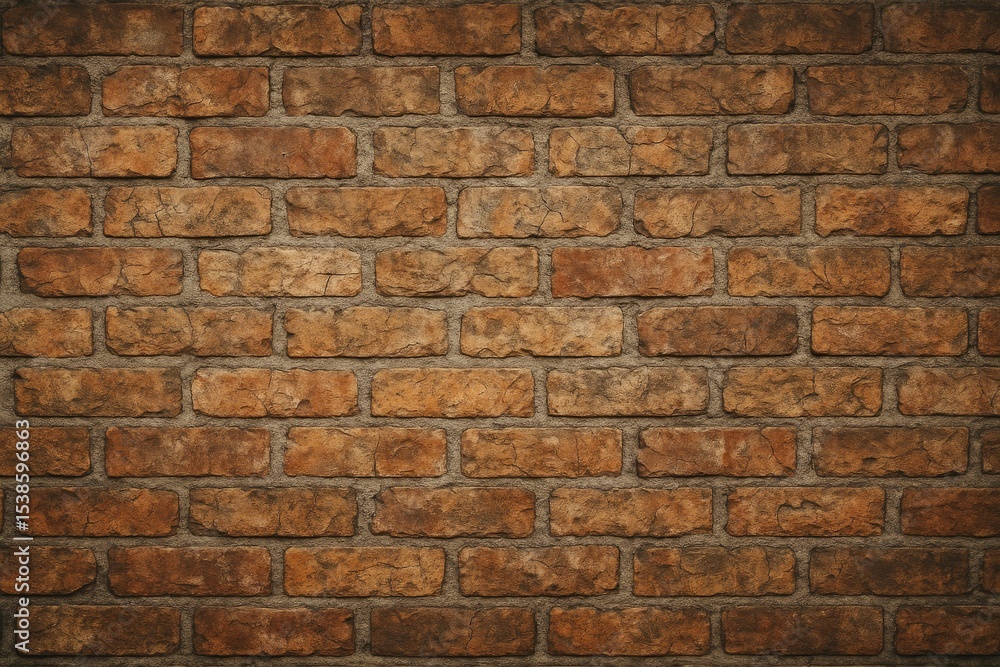 Obraz premium Background featuring a brown brick pattern