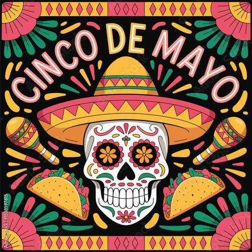 Cinco de Mayo T-Shirt Design 
