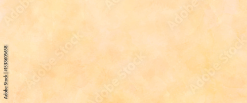 Abstract orange vector watercolor texture background. Old paper template. Warm autumn background. Summer illustration. Hot backdrop.