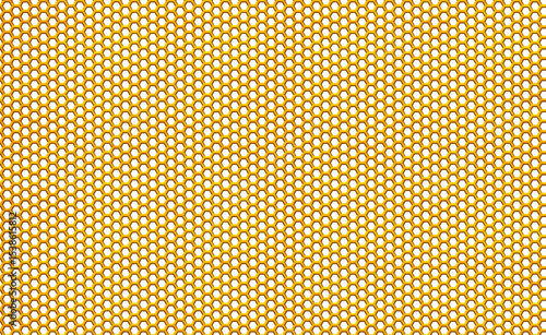 seamless brushed metal honeycomb 3D volume mesh abstract background illustration