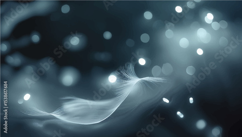 Abstract dark lite Defocused bokeh background