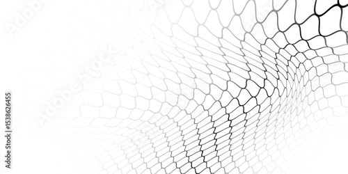 Mesh texture for fishing nets. Seamless pattern for sportswear or soccer goal, volleyball net