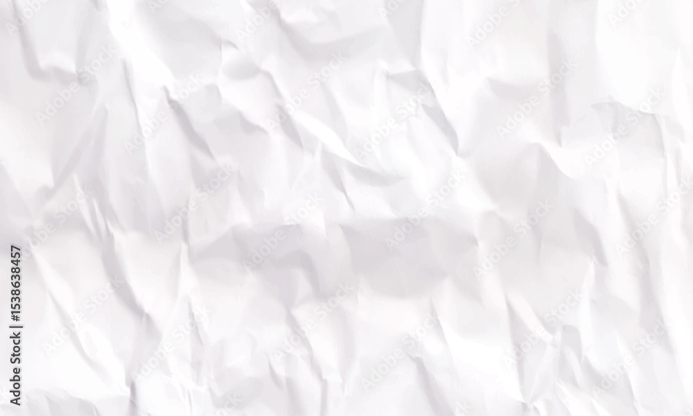 Fototapeta premium white crumpled paper