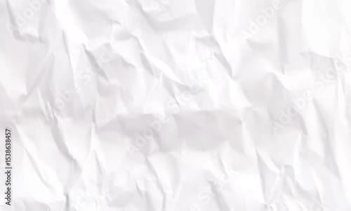 white crumpled paper
