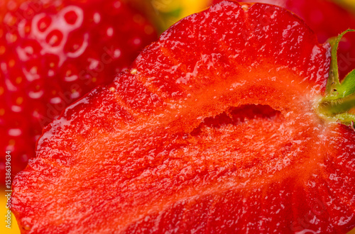 strawberries close up
