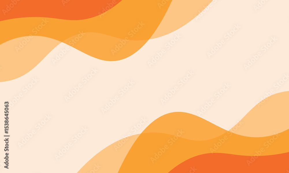 Abstract wavy background with warm orange and beige tones. Smooth gradient waves create a modern, minimal template perfect for banners, presentations, and creative digital design projects. Abstract wavy background with warm orange and beige tones. Smooth gradient waves create a modern, minimal template perfect for banners, presentations, and creative digital design projects.