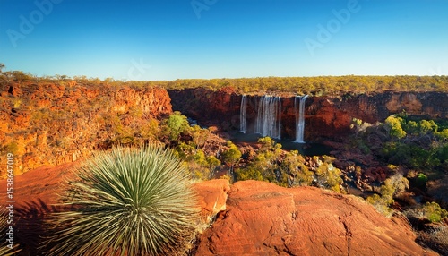 the edith falls and the bature outback