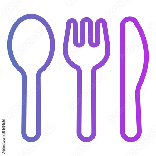 fork Gradient icon