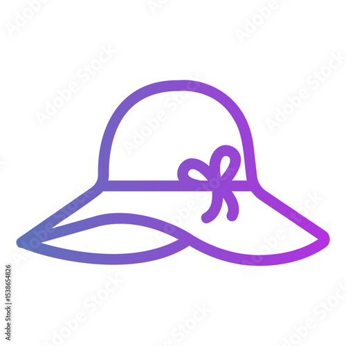 sunhat Gradient icon