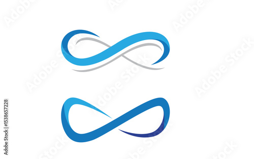 Infinity logo Design Vector icon illustration design template v.18