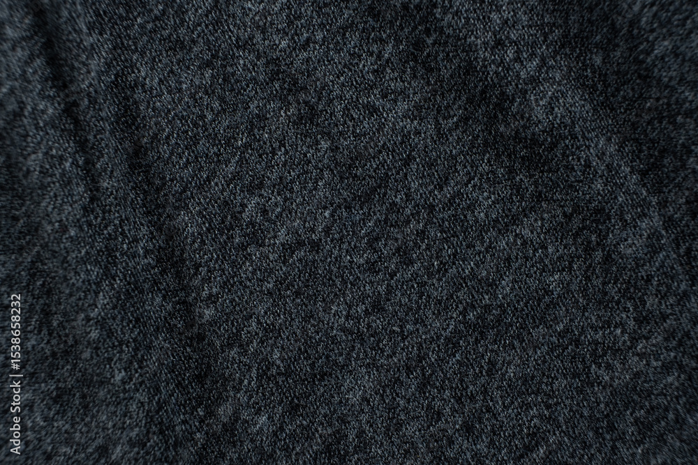 Fototapeta premium Grey Abstract Fabric Background, Cotton Polyester Blend