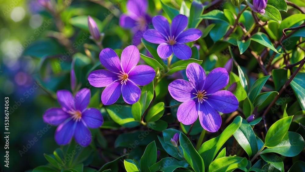 Geranium sanguineum, also known as bloody geranium flowers. Geranium sanguineum, also known as bloody geranium flowers.