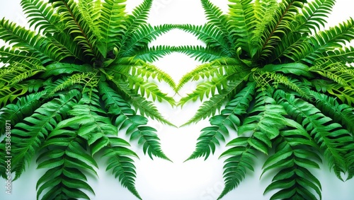 Wallpaper Mural Fern flower isolated on transparent background showcasing its natural beauty and intricate details. Torontodigital.ca