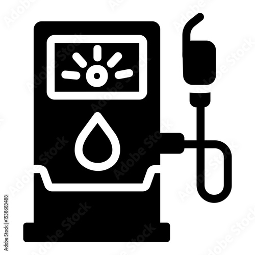 biofuel Solid icon