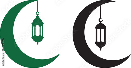 Elegant eid mubarak holiday greeting