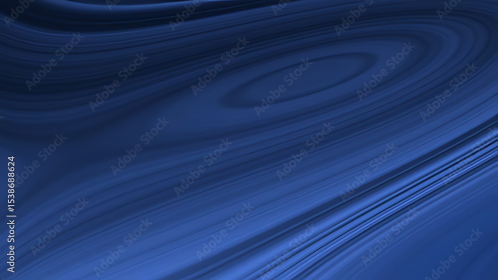 Obraz premium Deep blue abstract background with flowing lines.