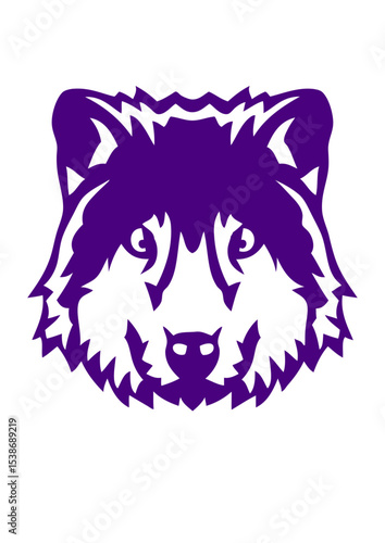loup tete animal 