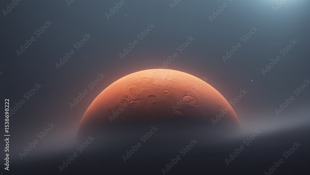 Shrouded stellar objects and exoplanet drift in interstellar mist far away in the universe