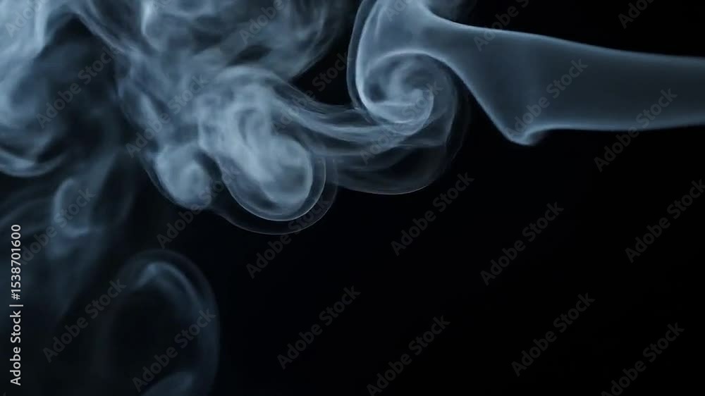 Smoke ring dispersing gently against black, with subtle glowing edges Smoke ring dispersing gently against black, with subtle glowing edges