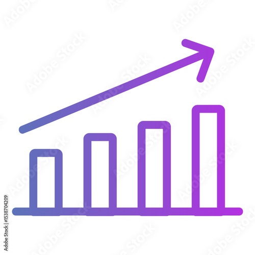 recession Gradient icon