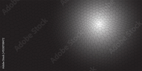 Black metal texture steel background. Perforated sheet metal.