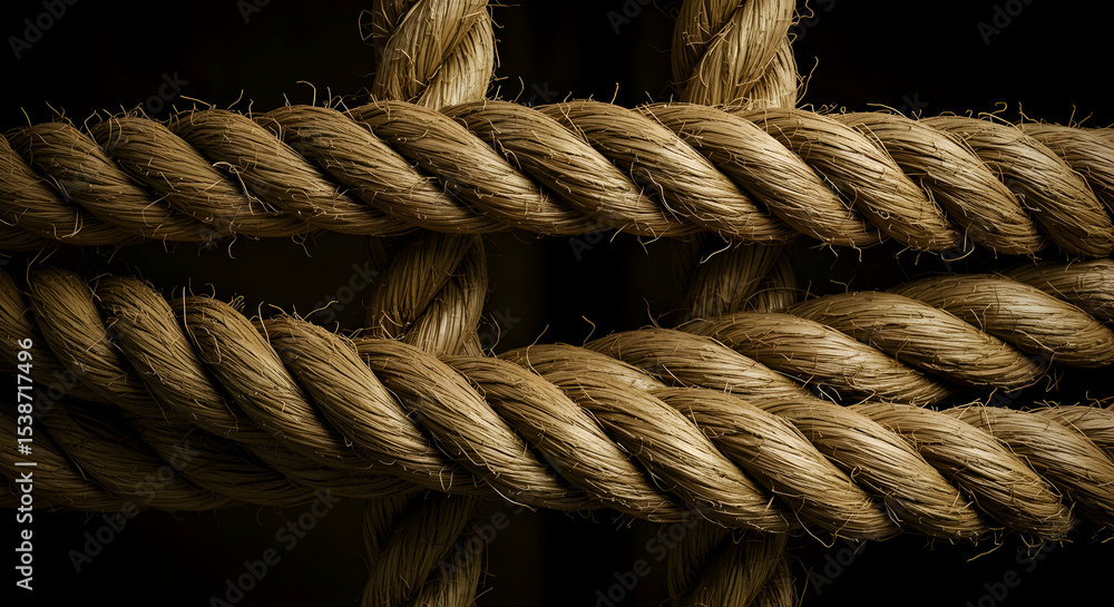 Thick strong natural fiber rope texture background nautical theme image Thick strong natural fiber rope texture background nautical theme image