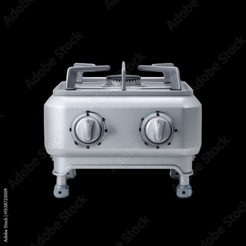 Wallpaper Mural Portable dual fuel stove designed for versatility and convenience, featuring adjustable knobs for precise temperature control. Ideal for outdoor cooking and camping adventures Torontodigital.ca