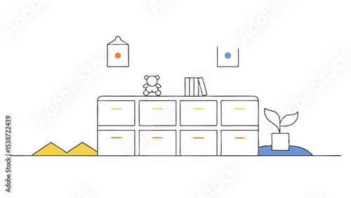 Minimalist Nursery Room Decor