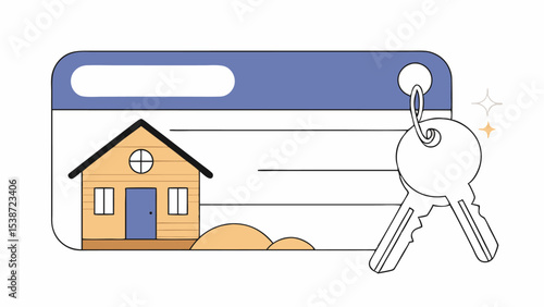 House Keys and ID Card